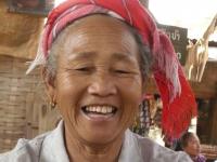 Laos Marktfrau