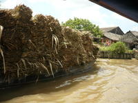 Boot im Mekong-Delta