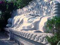 Großer liegen Budda in Nha Trang